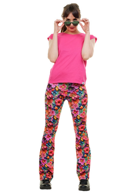 Flare Kick Leggings Blossom Wonderland
