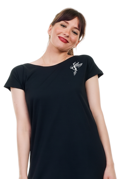 Legging & Robe T-shirt Blue Paradise Bird – Offre combinée