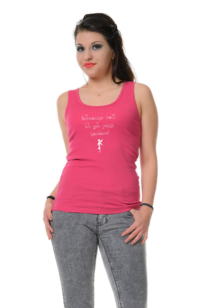 SALE Größe L Tank Top pink Schnauze