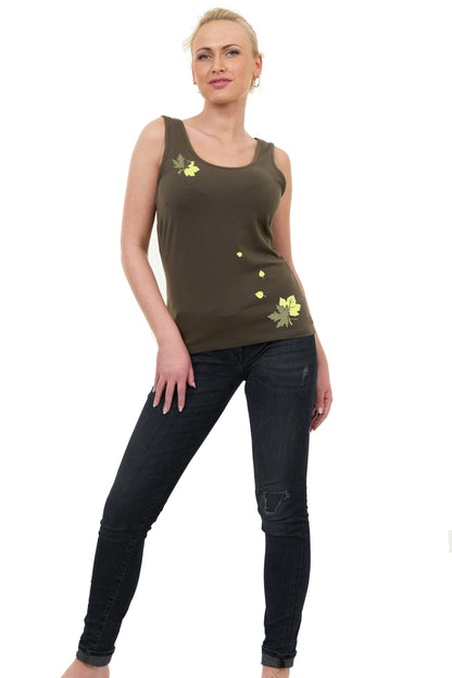 Tank top olive leaf magic