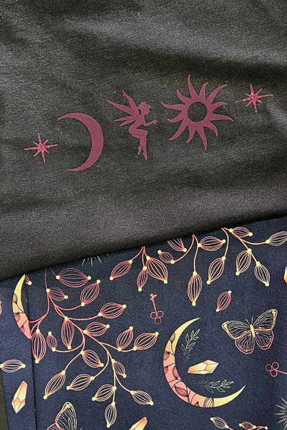 Offre combinée leggings et robe-tunique Night Element