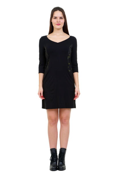 SALE Magic 3/4 Jersey Kleid Blattwerk -