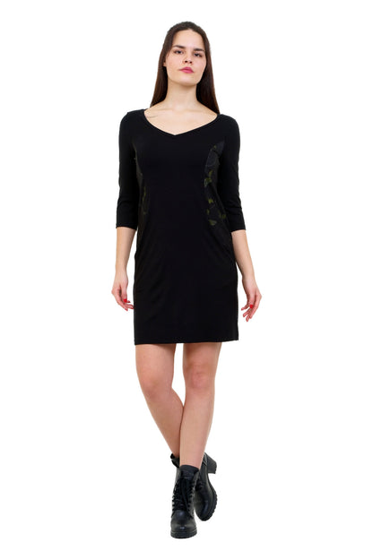 SALE Magic 3/4 Jersey Kleid Blattwerk -