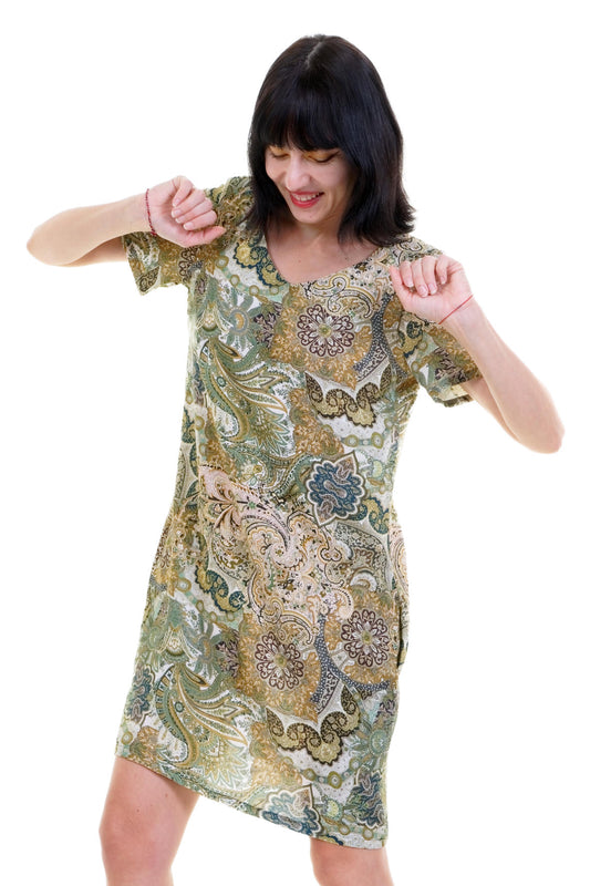 Webkleid Sommertraum Paisley