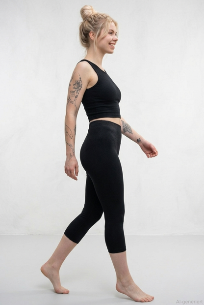Capri Leggins schwarz