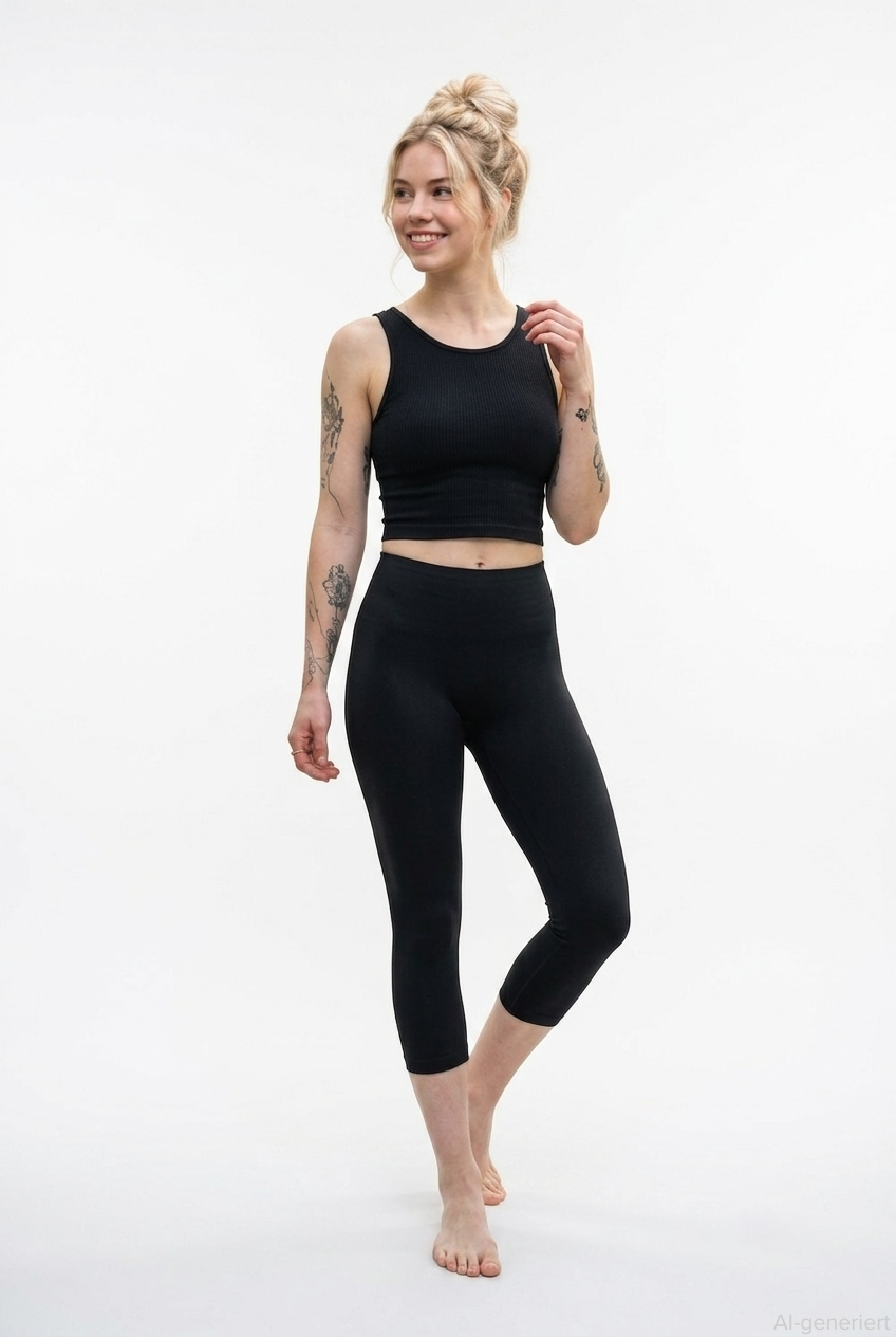 Capri Leggins schwarz