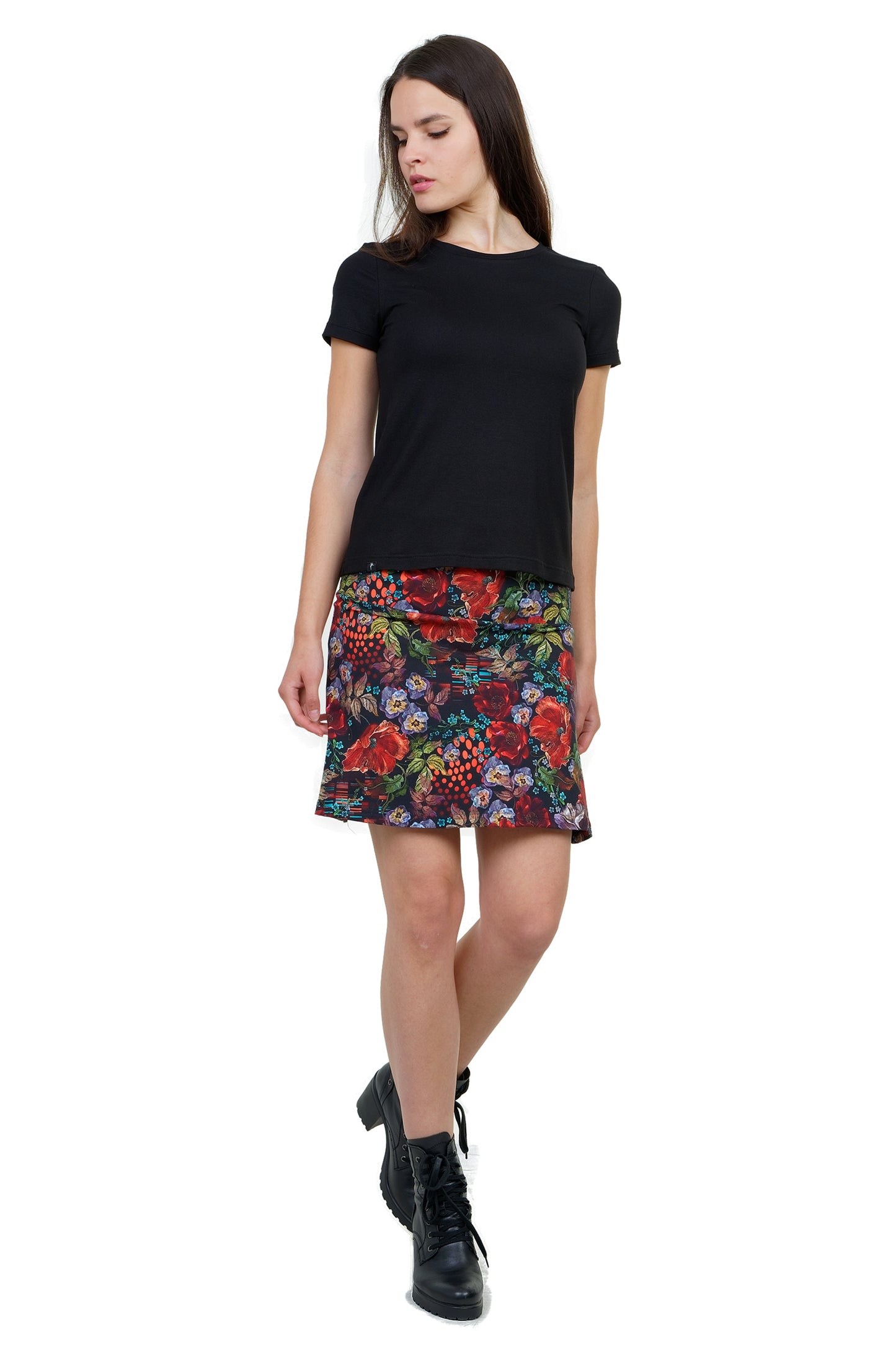 SALE Größe XXS Elfen Rock vibrant rose