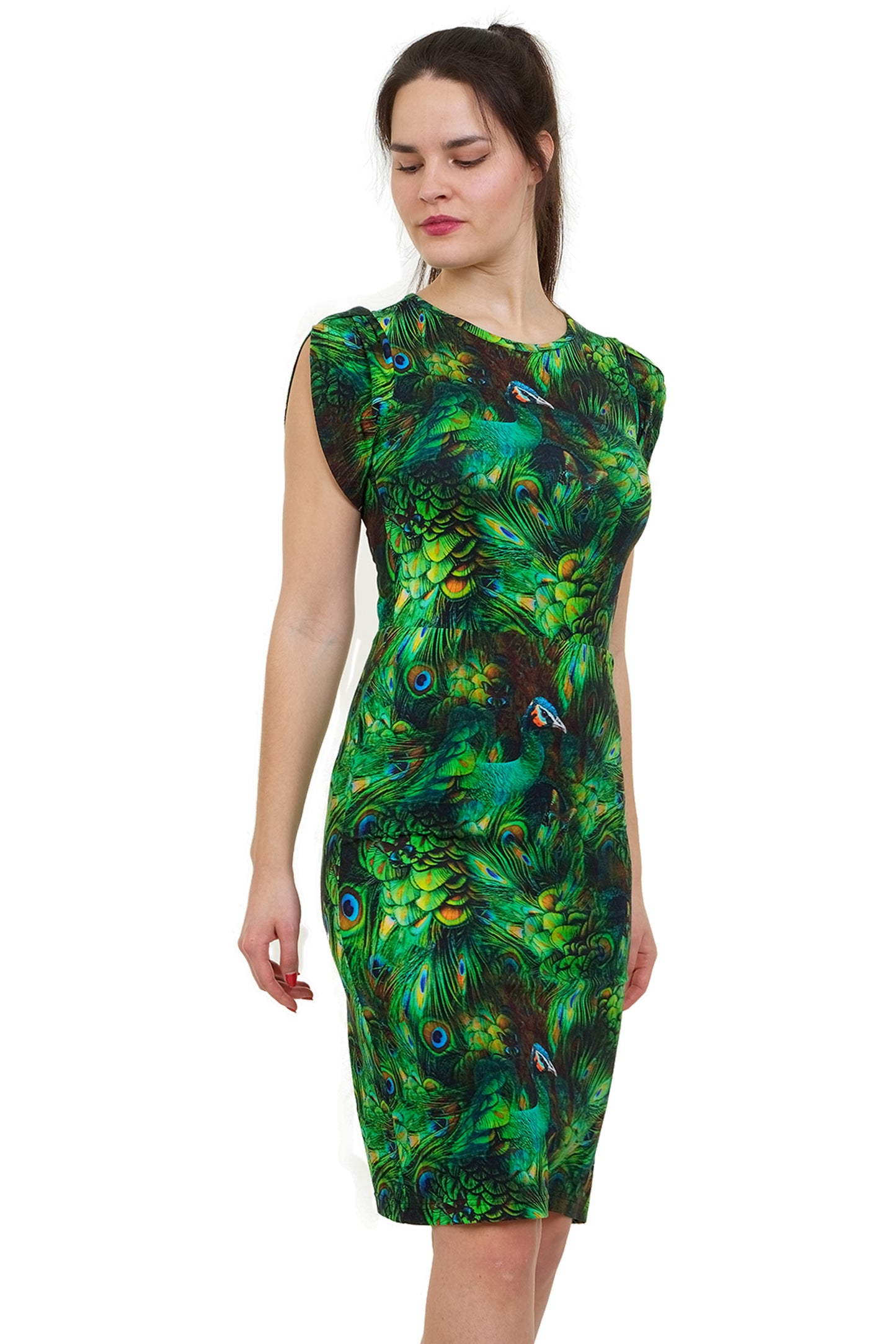 Peacock dress