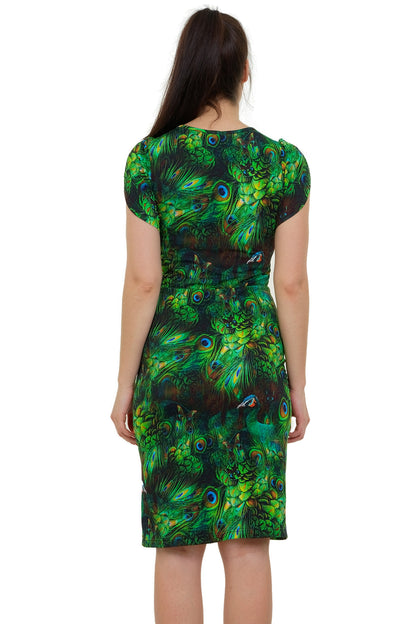 Peacock dress