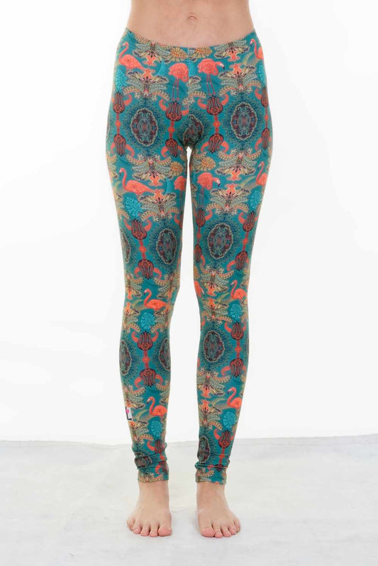 SALE  Größe XL Leggings Flamingo