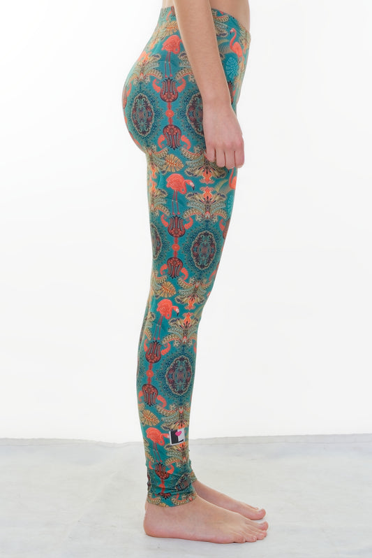 SALE  Größe XL Leggings Flamingo