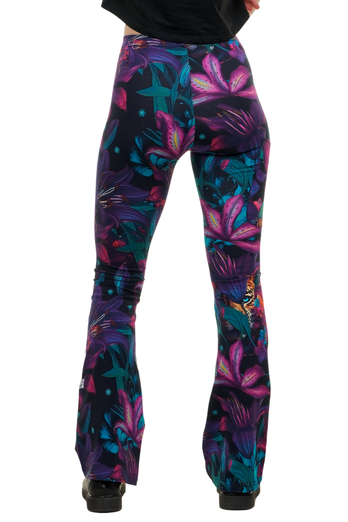 Flare Kick-Flare Leggings Bloomy Kitty in the Jungle