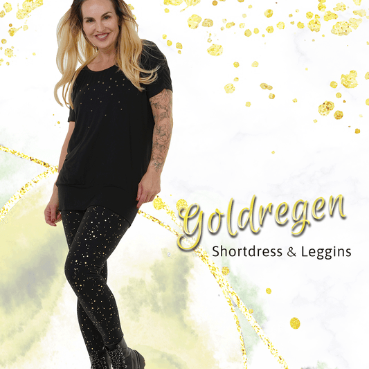 Goldregen Leggings & Shortdress Kombi Angebot