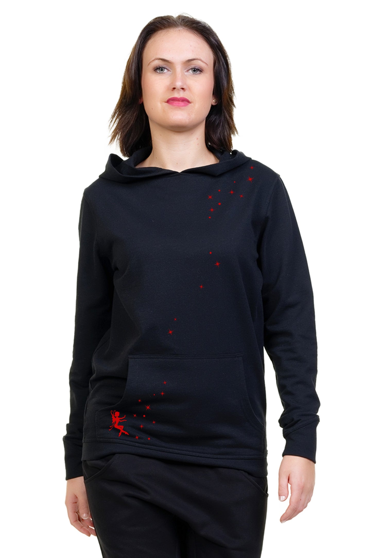 Sweat à capuche été noir olive