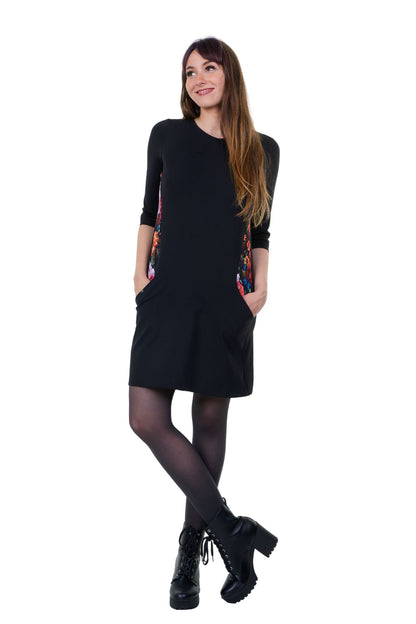 Katrinchen Kleid schwarz Nachtwiese