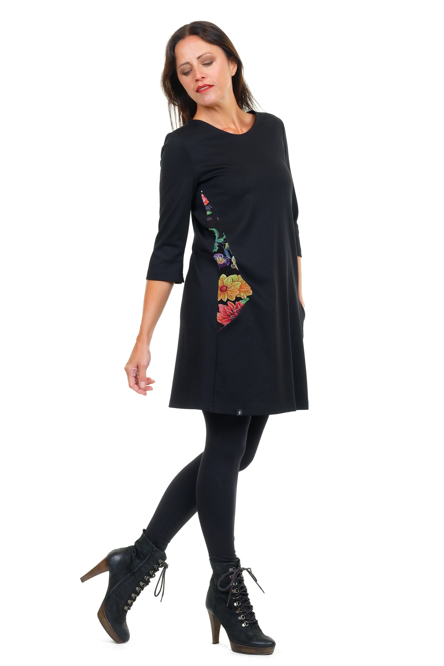 SALE Größe XS Katrinchen Kleid schwarz mystic rose