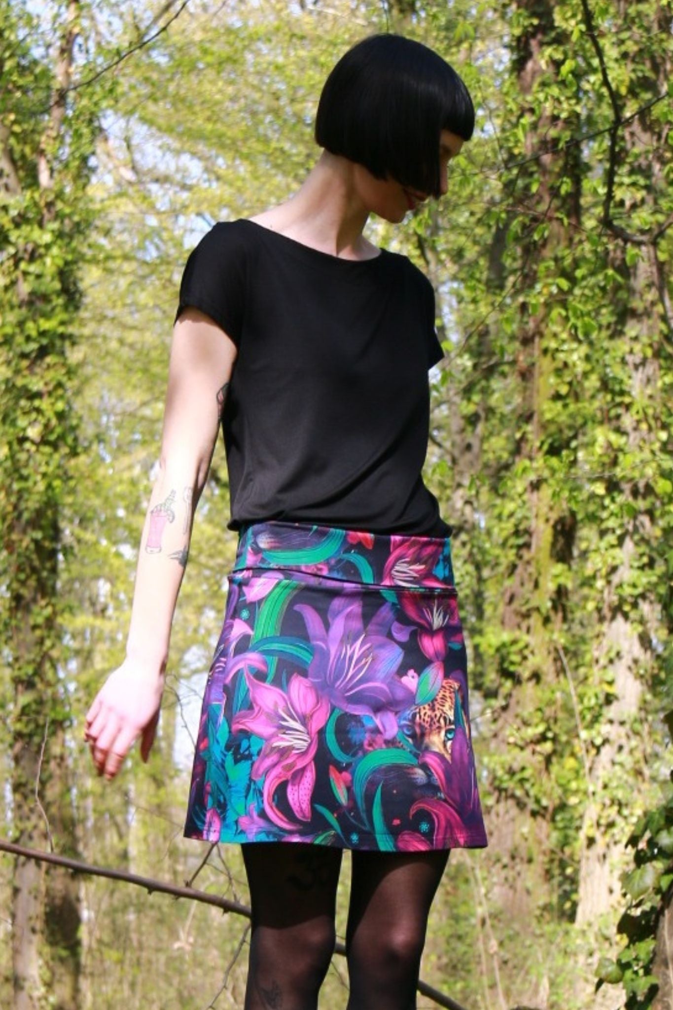 Elven skirt bloomy fairytale