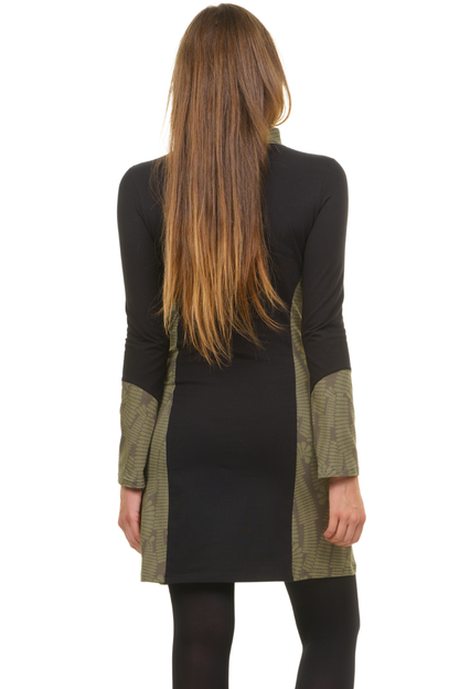 Herbstkönigin Kleid schwarz Evergreen