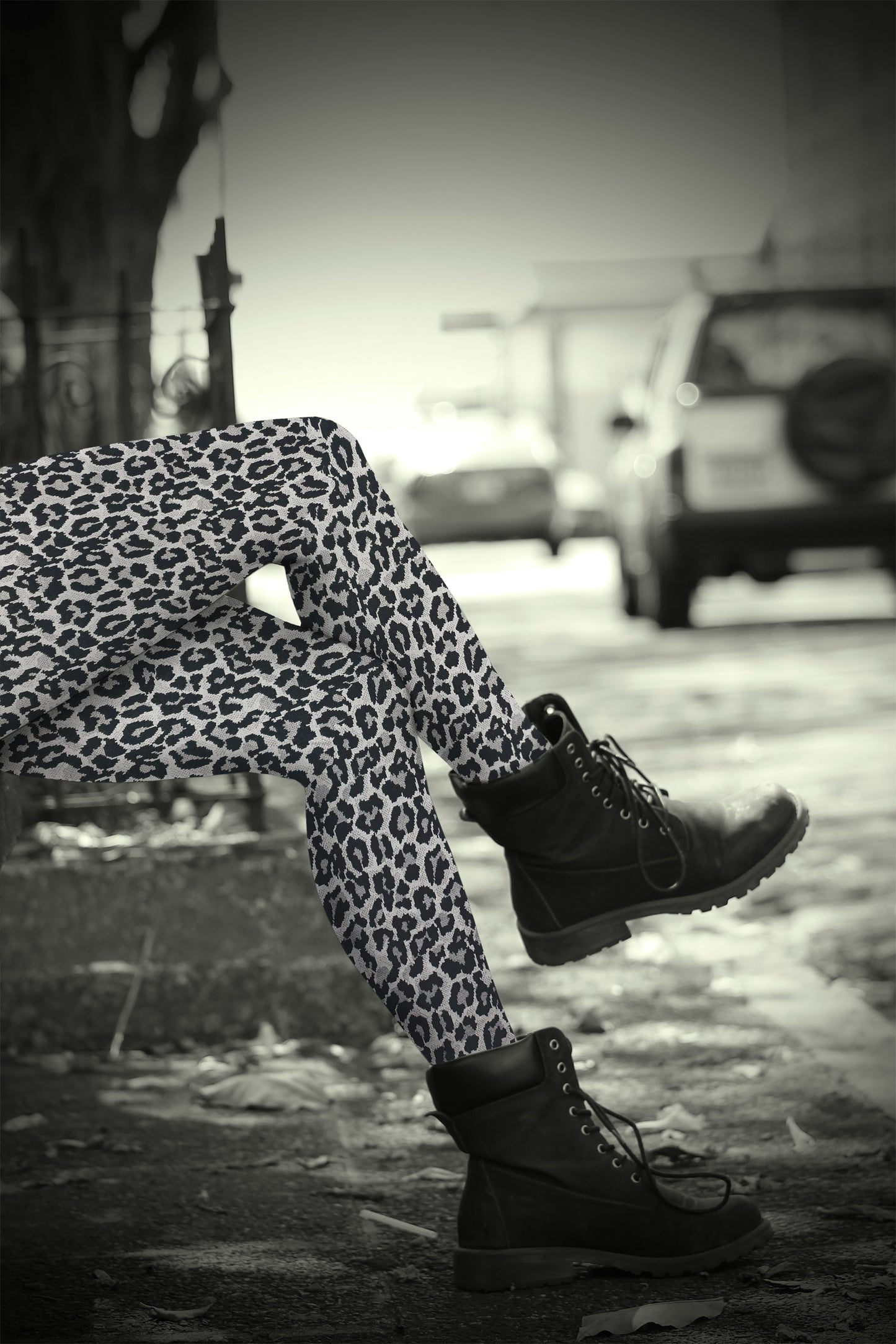 Legging d'hiver coton noir