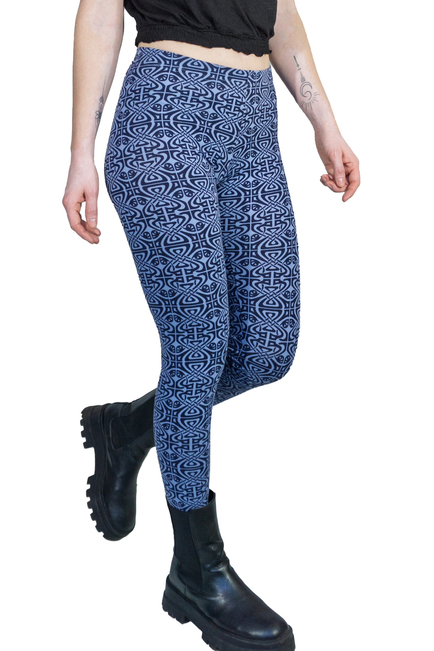 SALE  Größe M Leggings art blue