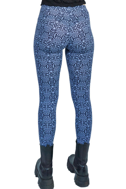 SALE  Größe M Leggings art blue