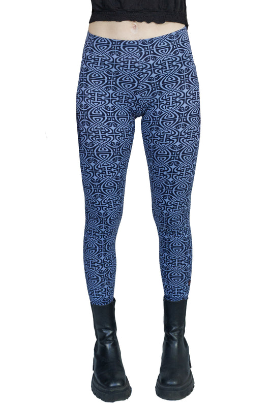 SALE  Größe M Leggings art blue
