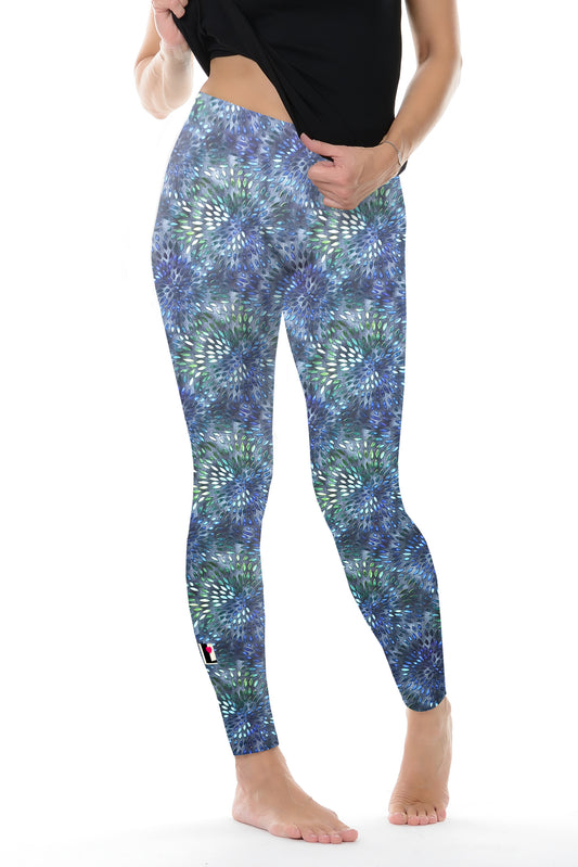 SALE Größe S Leggins Love  blue drops
