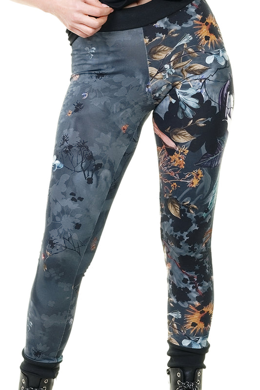 SALE Size S 3Elfen Leggings grunge blue