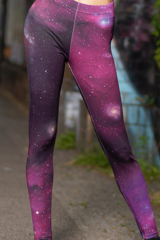 SALE  Größe L Leggings galaxy