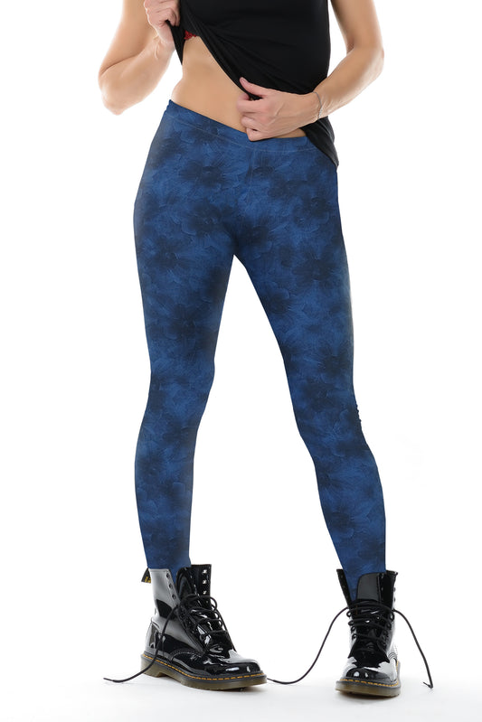 SALE Größe XS Leggings Love grunge BLau