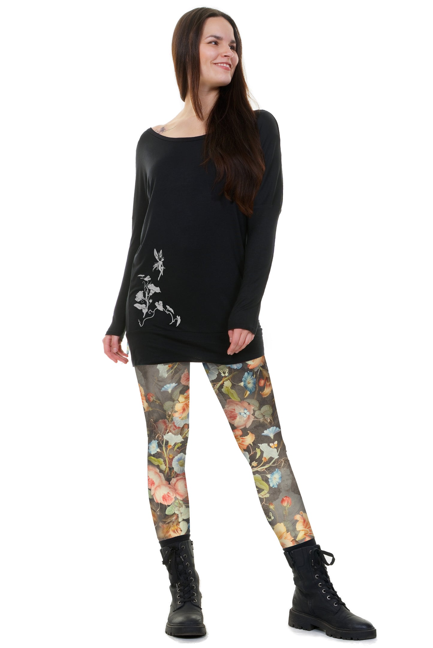 Offre combinaison leggings baroques et robe longue