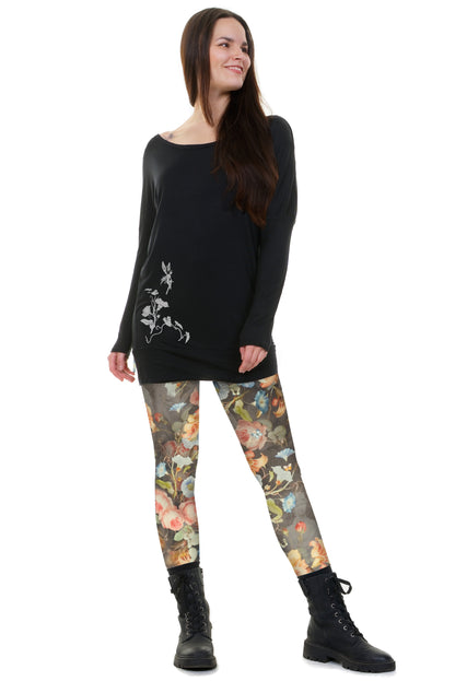 Offre combinaison leggings baroques et robe longue
