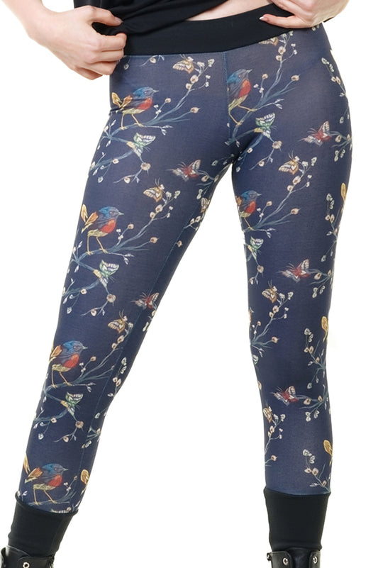 SALE Größe XS 3Elfen Leggins Nachtigall