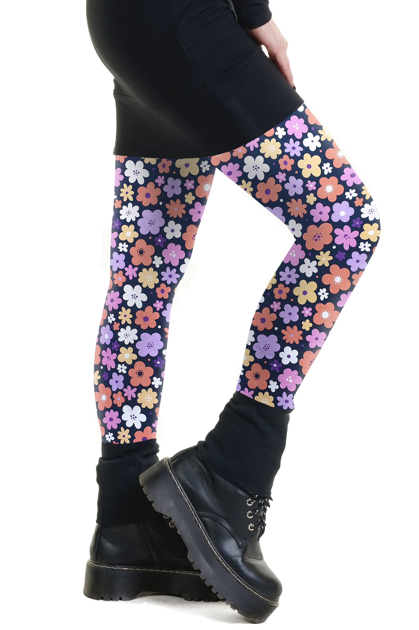 Legging d'hiver coton noir
