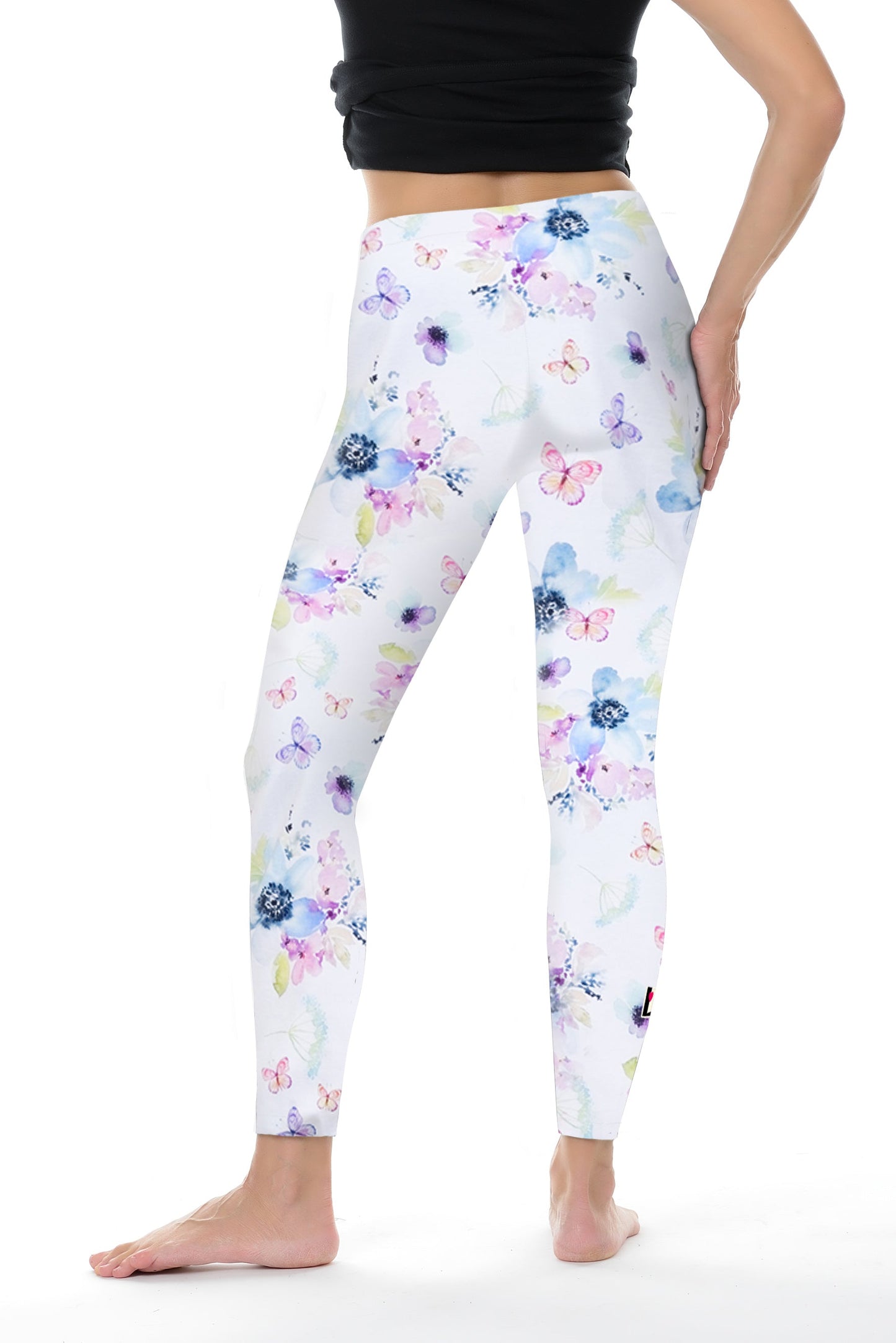 SALE Größe XS Elfen Leggins Aquarell