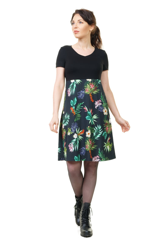 SALE Größe S Lilly Kleid schwarz Tropic