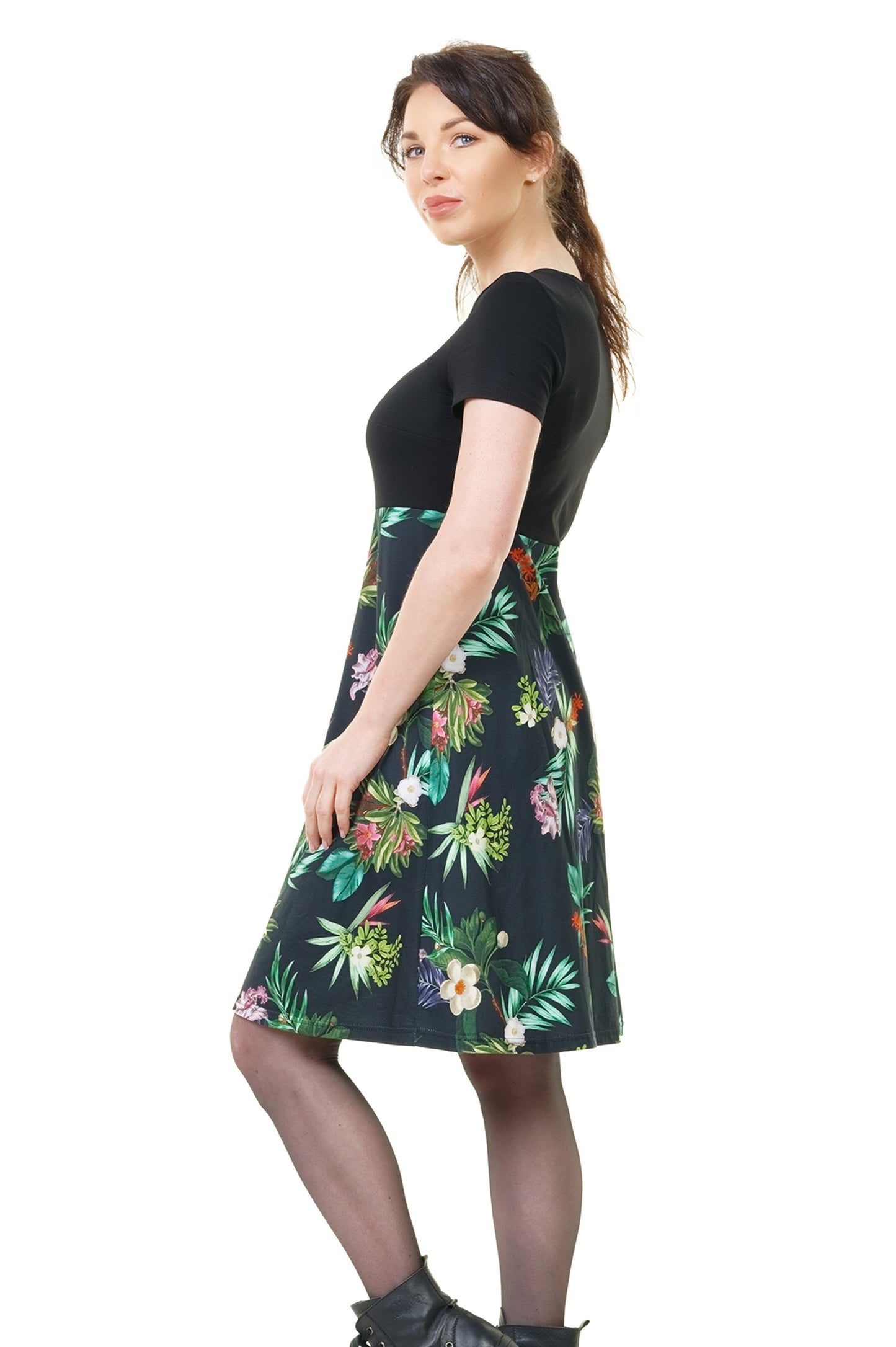 SALE Größe S Lilly Kleid schwarz Tropic