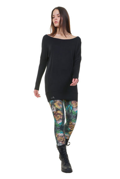 Offre combinaison leggings baroques et robe longue