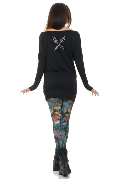 Offre combinaison leggings baroques et robe longue
