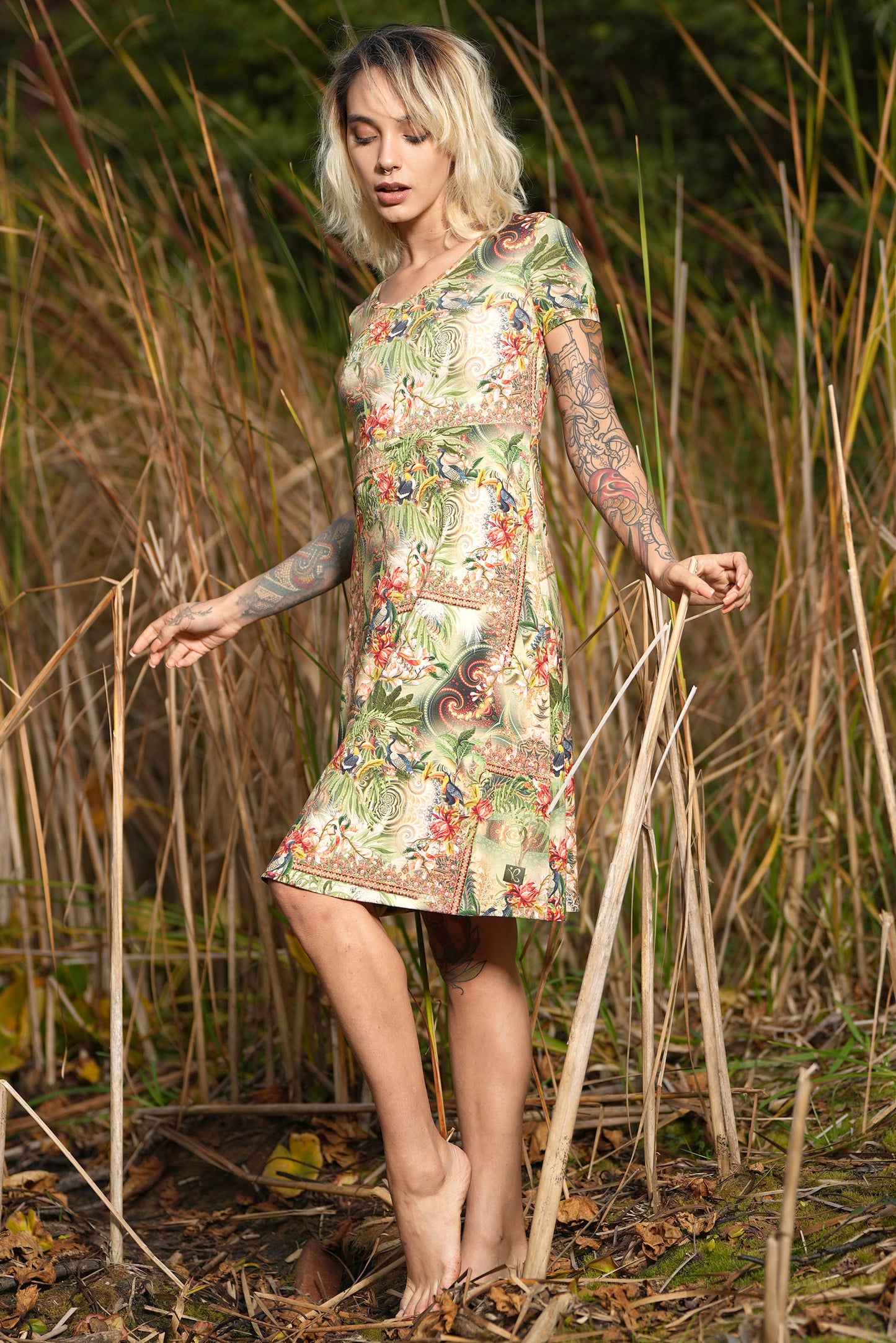 SALE Hippie Garden Summer Dress -