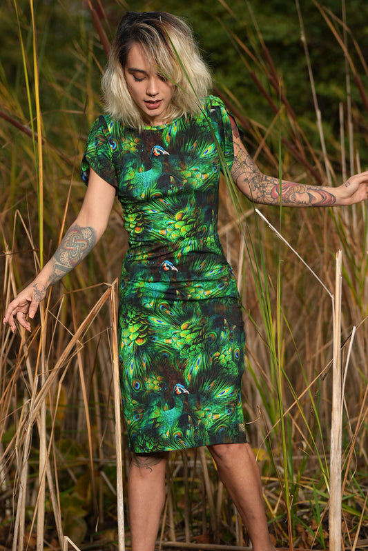 Peacock dress