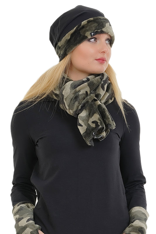 Camouflage scarf