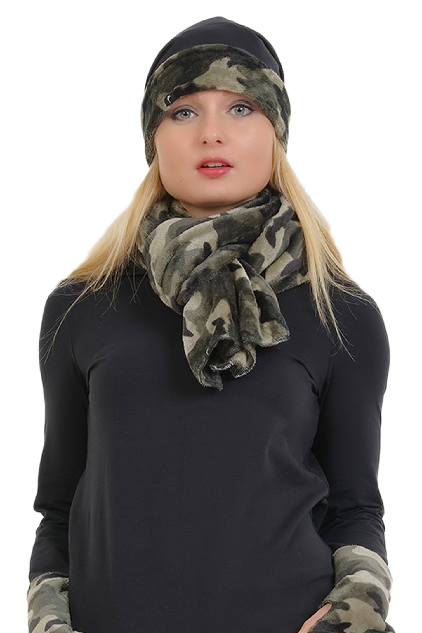 Bonnet d'hiver camouflage