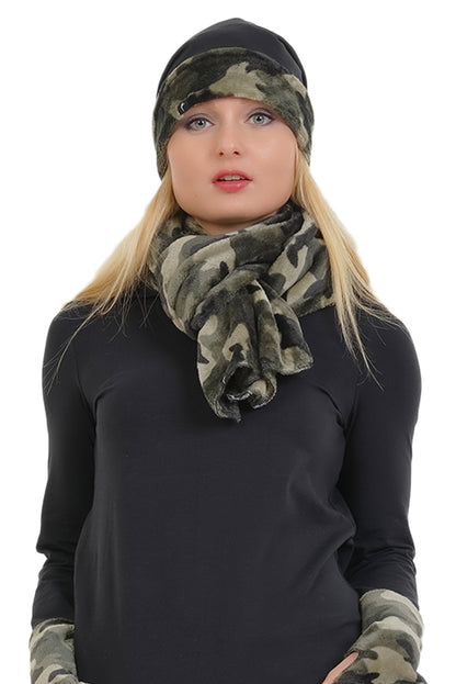 Bonnet d'hiver camouflage