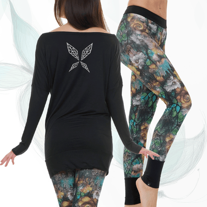 Offre combinaison leggings baroques et robe longue