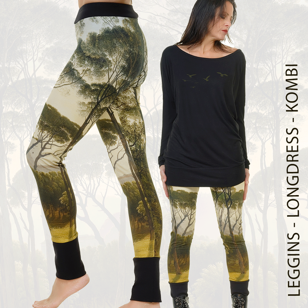 Forest leggings &amp; long dress combination offer