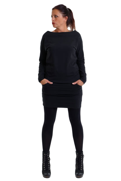 SALE Größe s Pulloverkleid schwarz