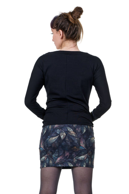 Pulloverkleid Kleid schwarz black Diamond