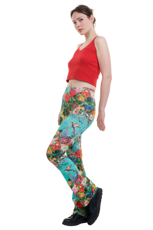 Flare Schlag Leggings Paradise
