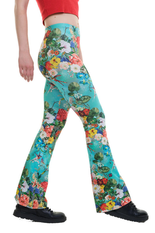 Flare Schlag Leggings Paradise